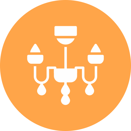 Chandelier free icon