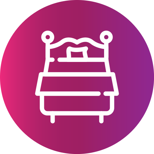 cama matrimonial icono gratis