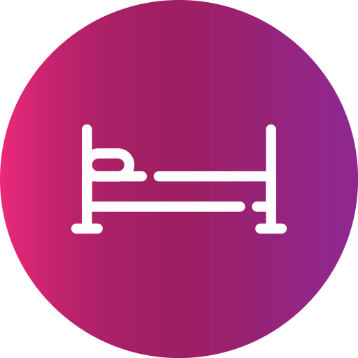 cama individual icono gratis