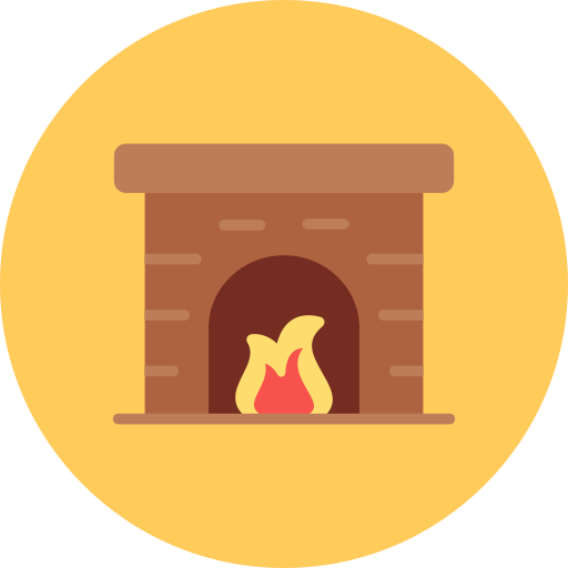 chimenea icono gratis