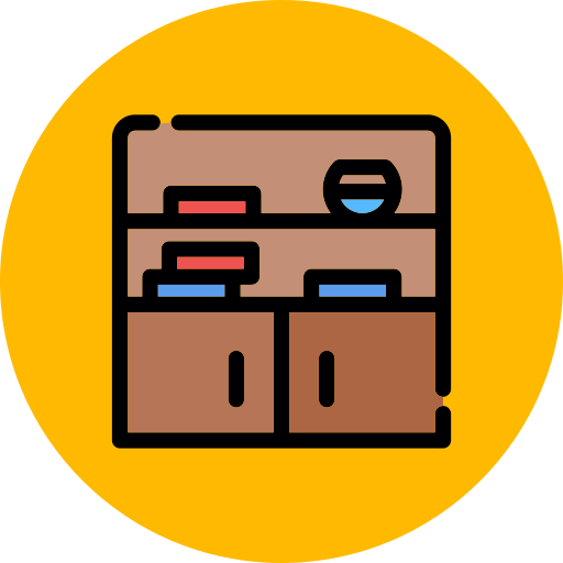 책장 무료 아이콘