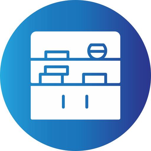 책장 무료 아이콘