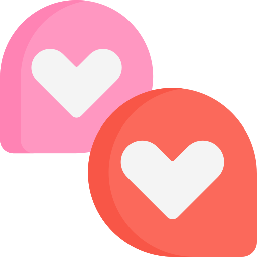 Love Kawaii Flat icon