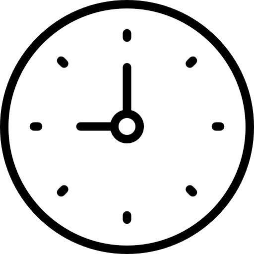 Relógio digital à meia-noite - ícones de ferramentas e utensílios grátis