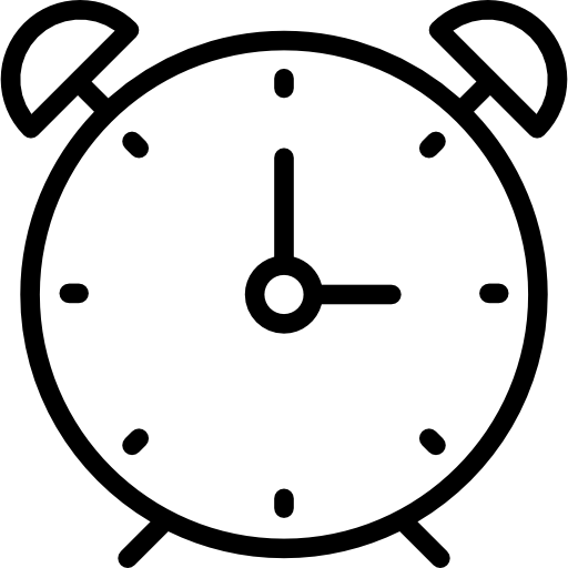 Alarm clock free icon