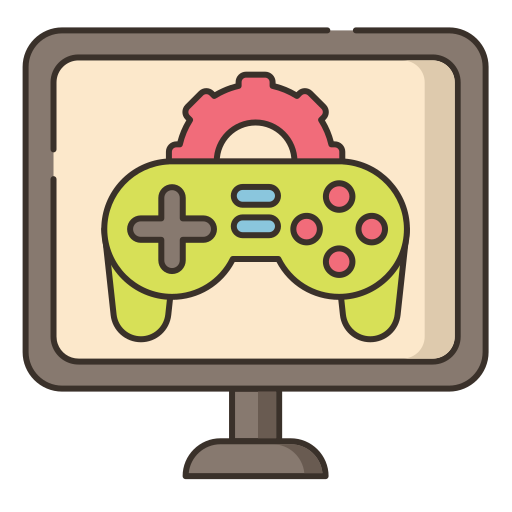 Game development Flaticons Lineal Color icon