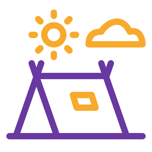 Camp free icon Camp free icon