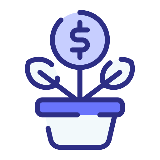 financiero icono gratis