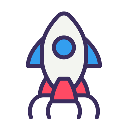 Rocket free icon Rocket free icon