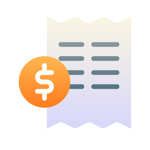 factura icono gratis