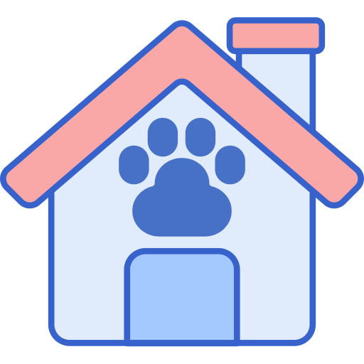 casa de mascotas icono gratis