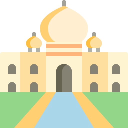 taj mahal icono gratis