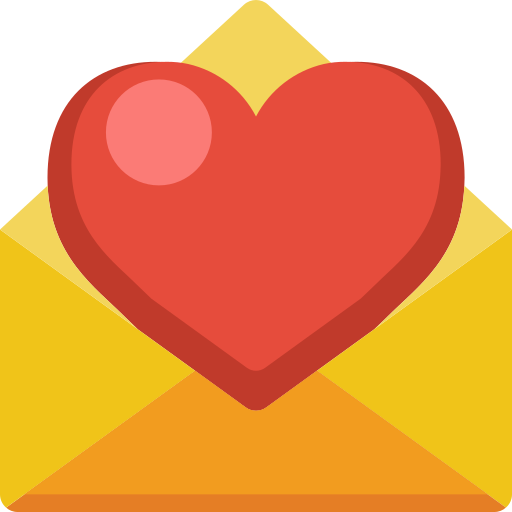 lettre d'amour Icône gratuit lettre d'amour Icône gratuit