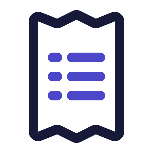 factura icono gratis