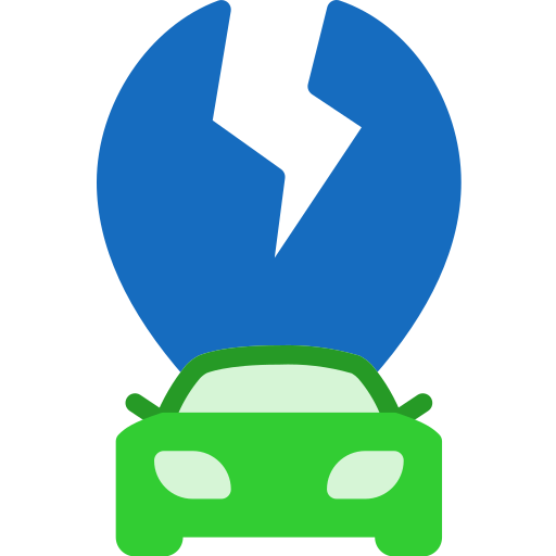 Coche eléctrico icono gratis