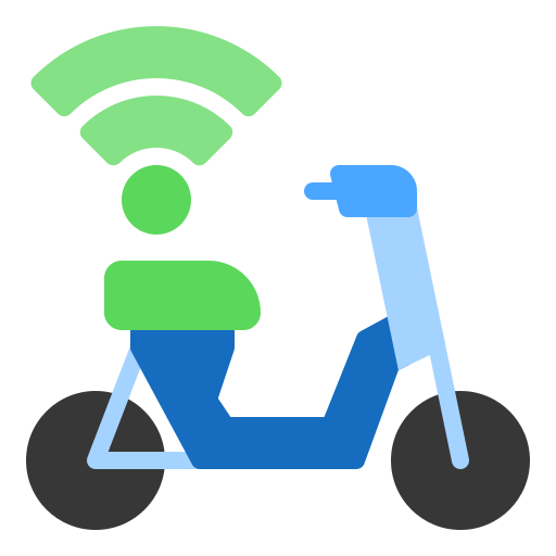 Scooter icono gratis