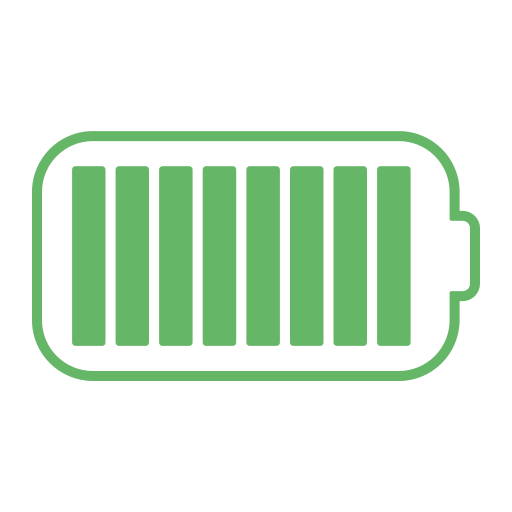 bateria llena icono gratis