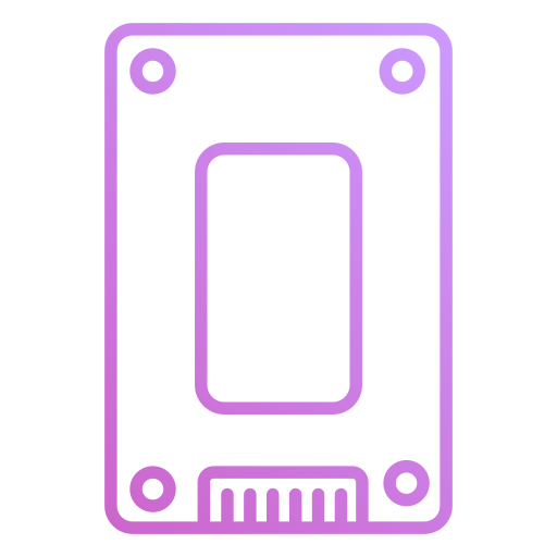 unidad de estado sólido icono gratis