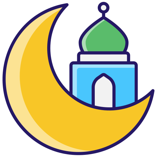 celebración del eid icono gratis