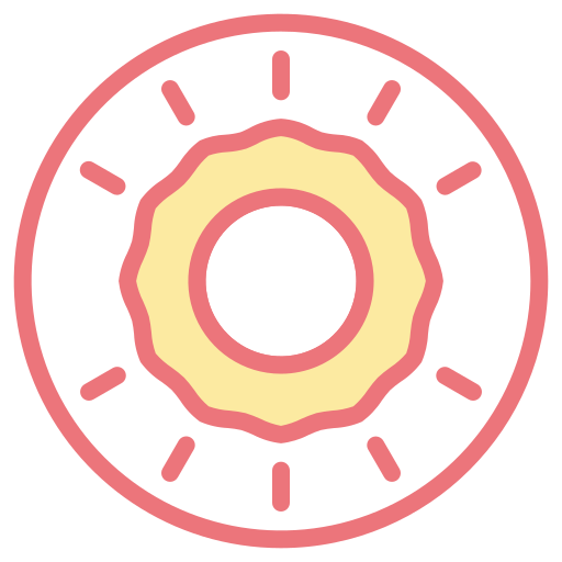 Rosquilla icono gratis