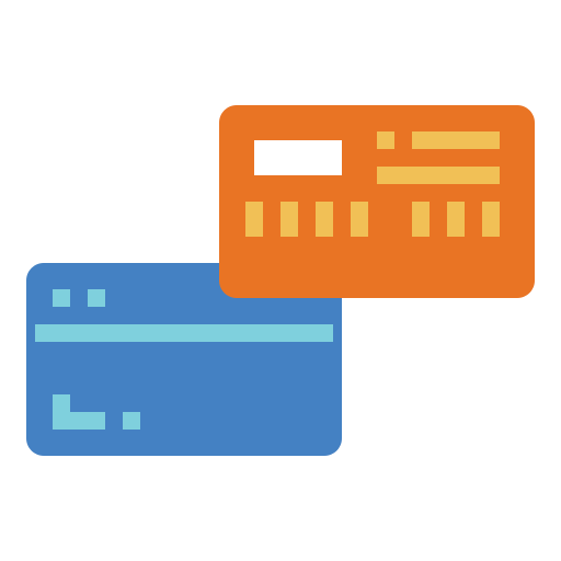 cartes de crédit Icône gratuit