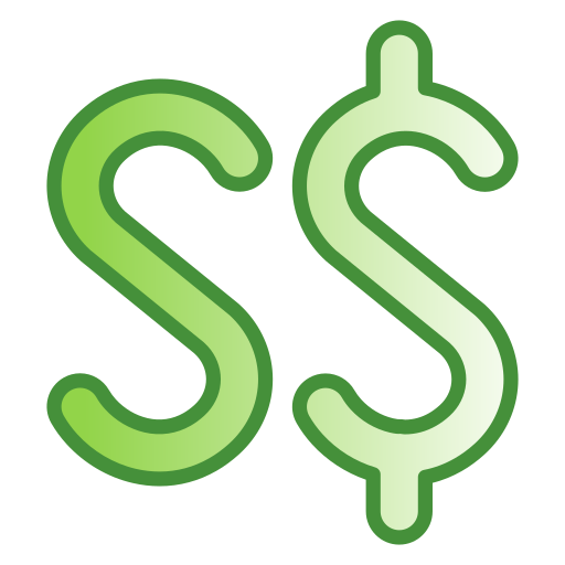 dolar de singapur icono gratis