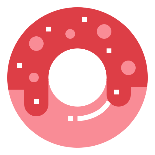 Rosquilla icono gratis