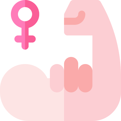 강한 여성 무료 아이콘