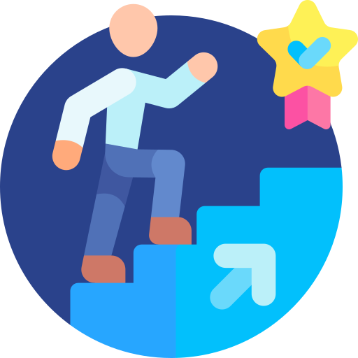 Career advancement free icon