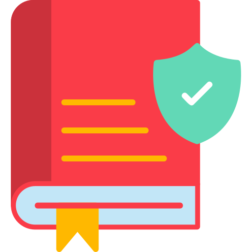 protecciónlibronegociosleypolicíaseguroseguridad icono gratis