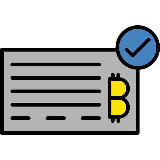 cadena de bloques icono gratis