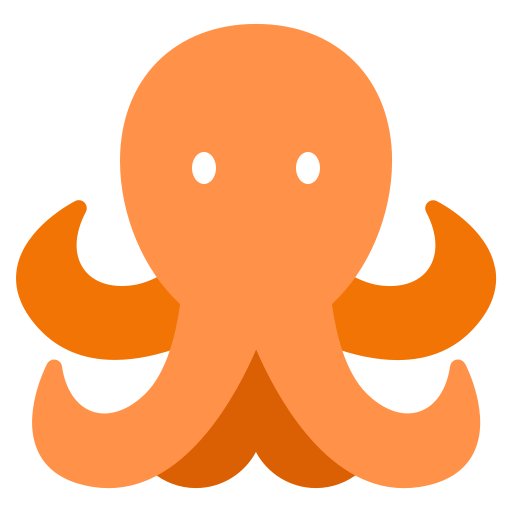 pulpo icono gratis