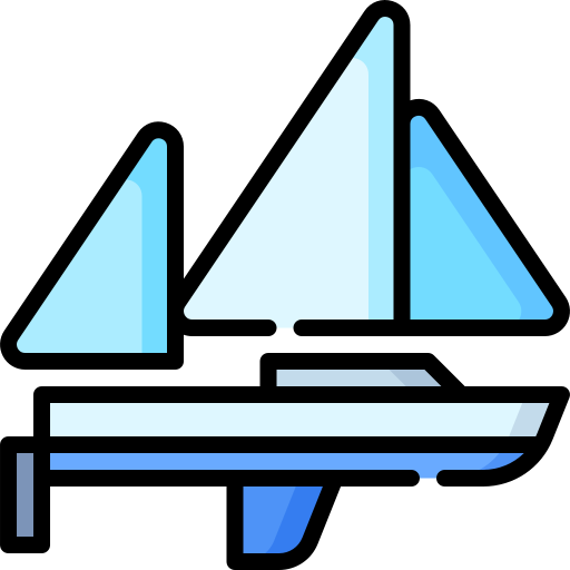 Ketch sailboat free icon Ketch sailboat free icon