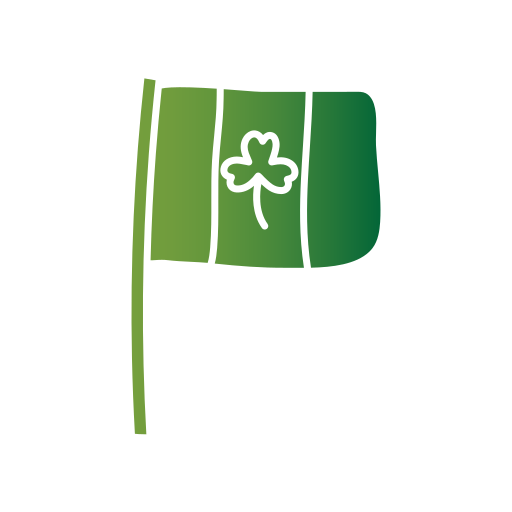 bandera de irlanda icono gratis