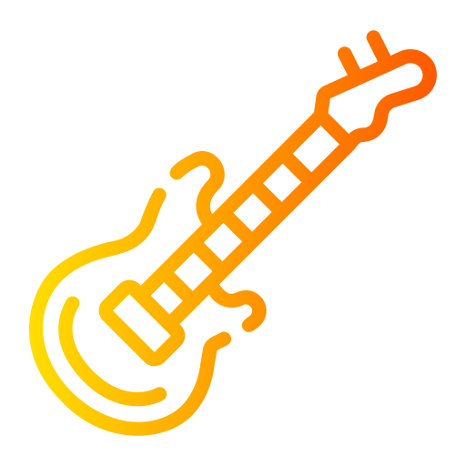 guitarra electrica icono gratis