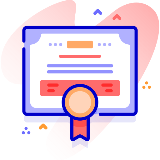 certificado icono gratis