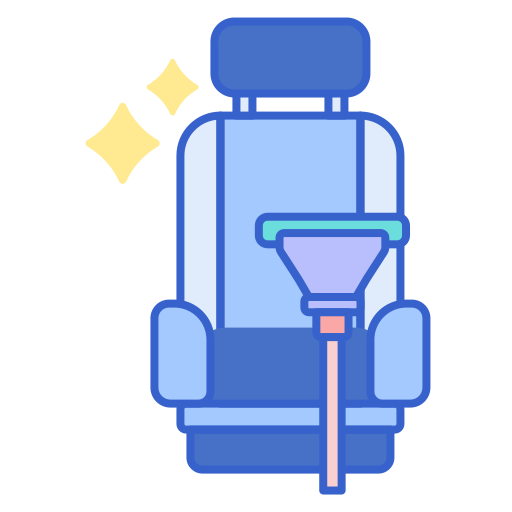 asiento de coche icono gratis