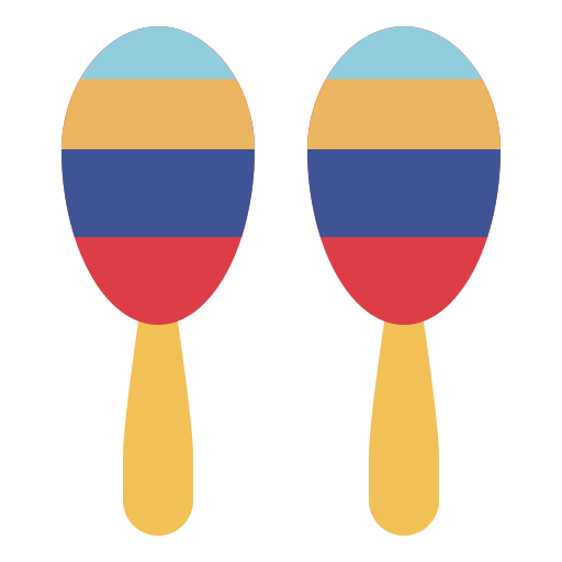 Maracas icono gratis