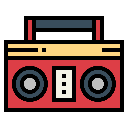 Boombox icono gratis