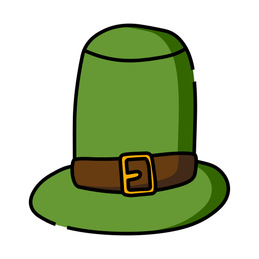 sombrero de duende icono gratis