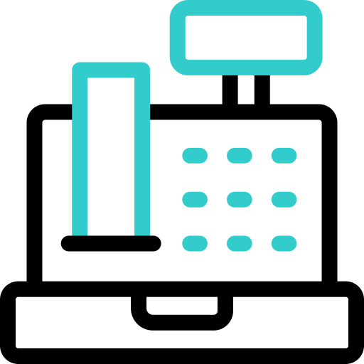 Кассовый аппарат бесплатно иконка