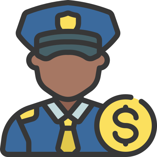 policía icono gratis