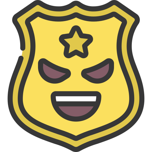 policía icono gratis