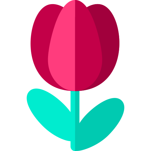 Flower Basic Rounded Flat icon