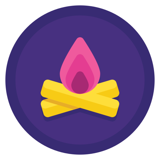Campfire free icon