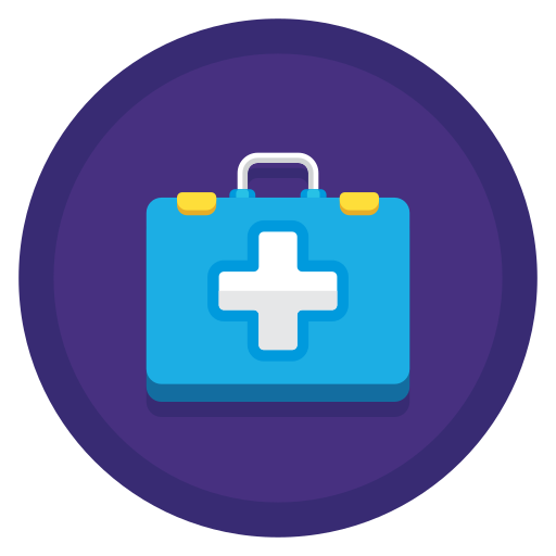 trousse de premiers secours Icône gratuit