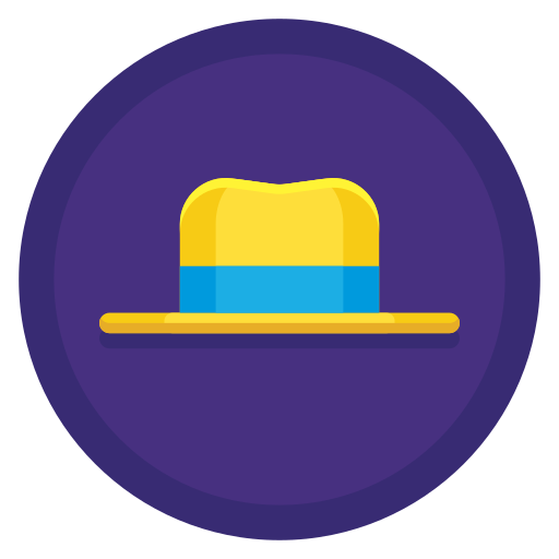 sombrero para el sol icono gratis