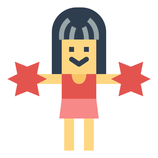 Cheerleader free icon Cheerleader free icon
