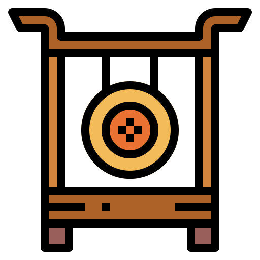 Gong icono gratis