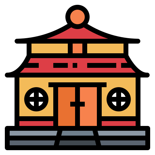 Templo icono gratis